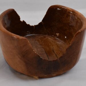 Spoon Rest Oak Bowl